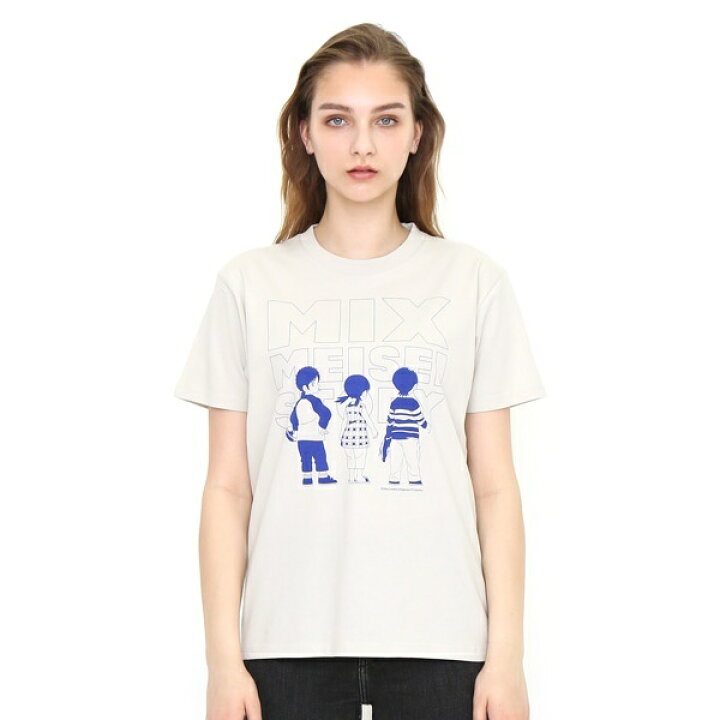 楽天市場 ユニセックス コラボレーションtシャツ ミックスメイセイストーリー アニメmix グラニフ 丸井 マルイ 楽天市場店