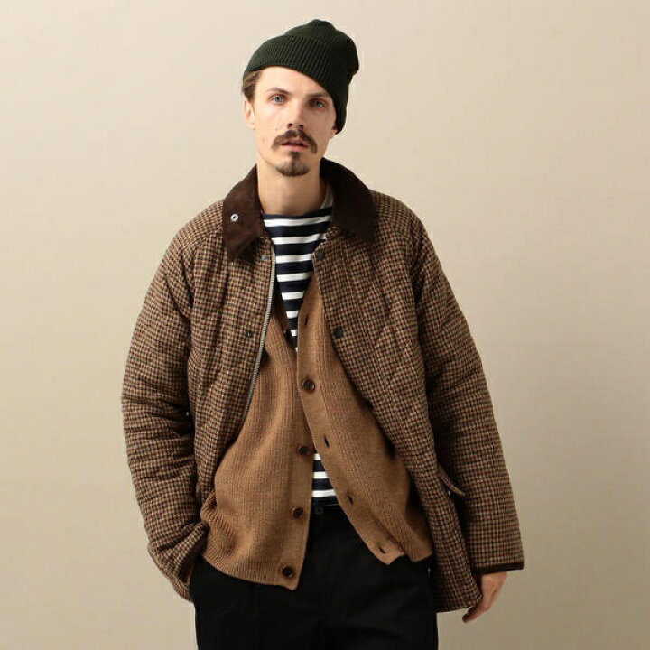 楽天市場】Barbour： 別注 キルティング／ウール ビデイル 