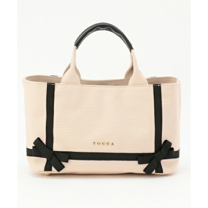 楽天市場 ｗｅｂ限定 ｐｒｅｓｅｎｔ ｒｉｂｂｏｎ ｃａｎｖａｓ ｓｍａｌｌ トートバッグ トッカ Tocca 丸井 マルイ 楽天市場店