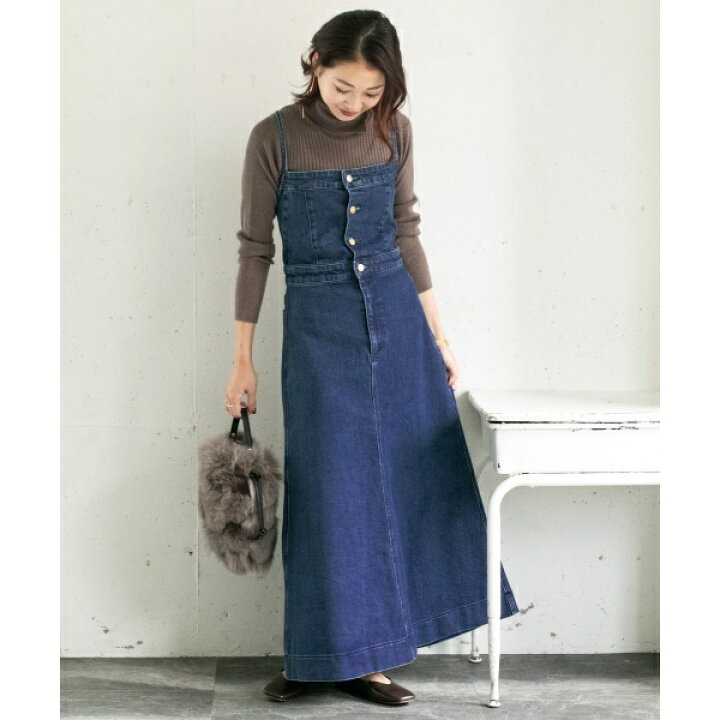 楽天市場】レディスワンピース(ROSSO×Lee ＜別注＞DENIM JUMPER SKIRT  
