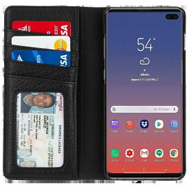 Galaxy S10+対応ケース Wallet Folio - Black／ケースメイト（Case-Mate）