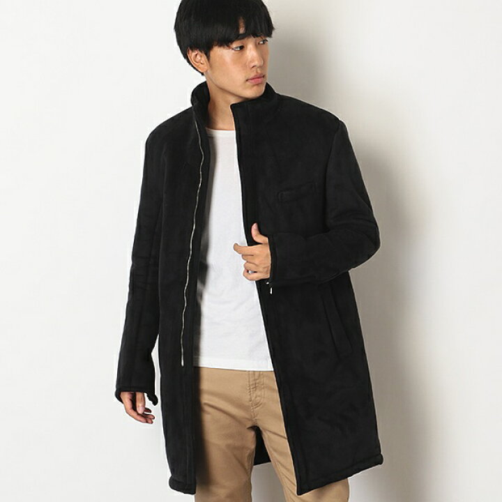 楽天市場】【HALB】ムートンスタンドコート／テットオム（TETE HOMME 