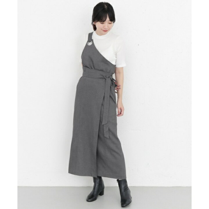 楽天市場 レディスワンピース Kbf ワンショルダーラップワンピース Kbf Kbf 丸井 マルイ 楽天市場店