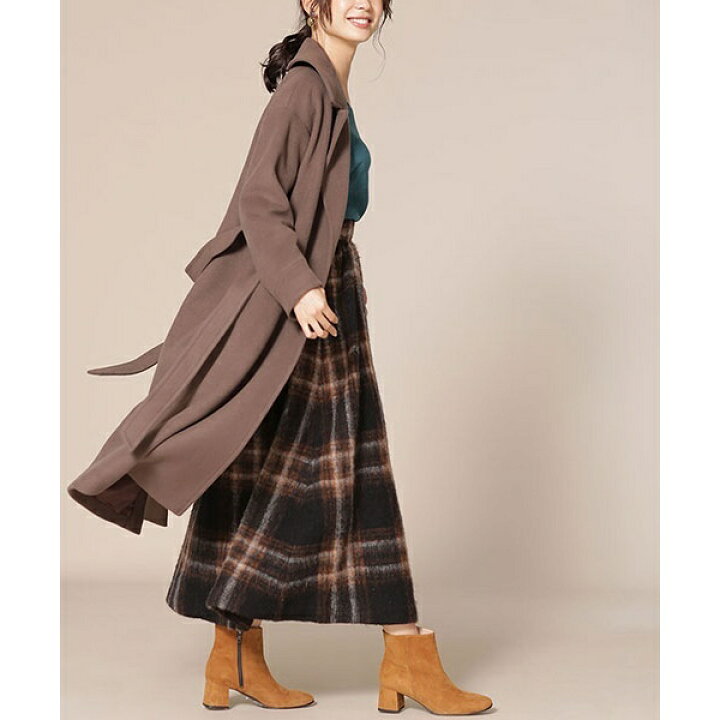楽天市場】【予約商品】【NU LADYS】MANTECO ビッグラペルガウンコート 