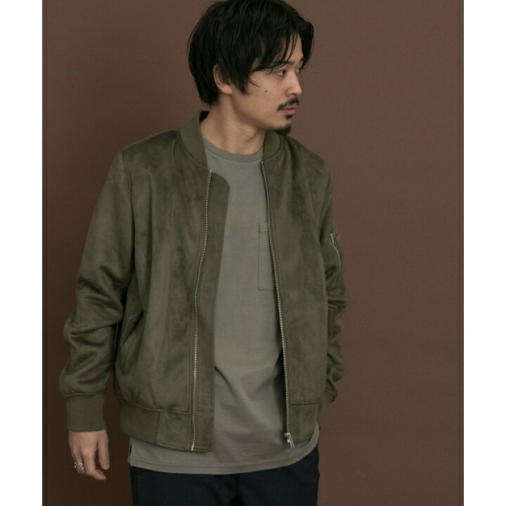 楽天市場 メンズコート フェイクスエードブルゾン アイテムズ アーバンリサーチ メンズ Items Urban Research 丸井 マルイ 楽天市場店