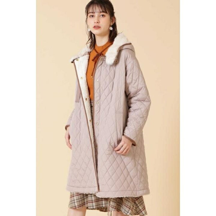 楽天市場】◇リバーシブルキルティングボアコート／ジルバイジル 