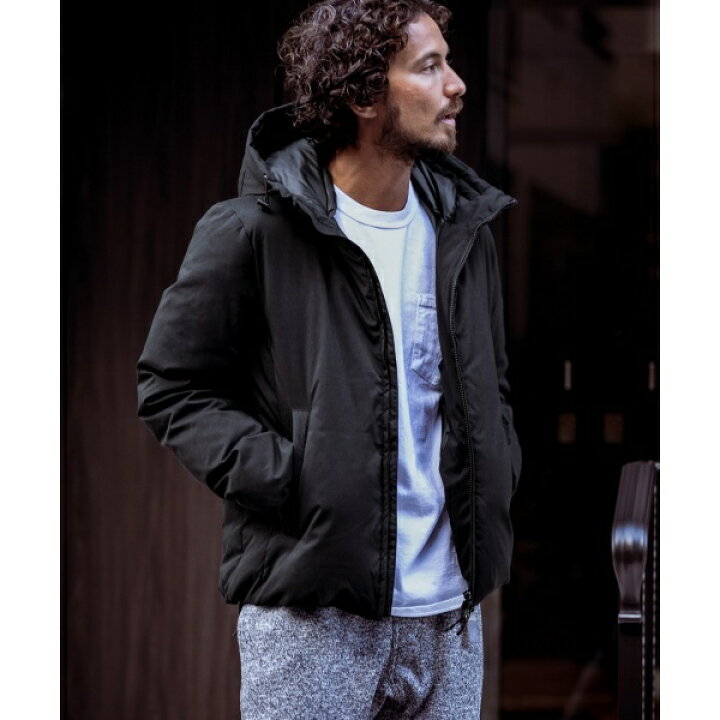 楽天市場 メンズコート 丸井織物フードダウンジャケット アーバンリサーチ ロッソ Urban Research Rosso 丸井 マルイ 楽天市場店