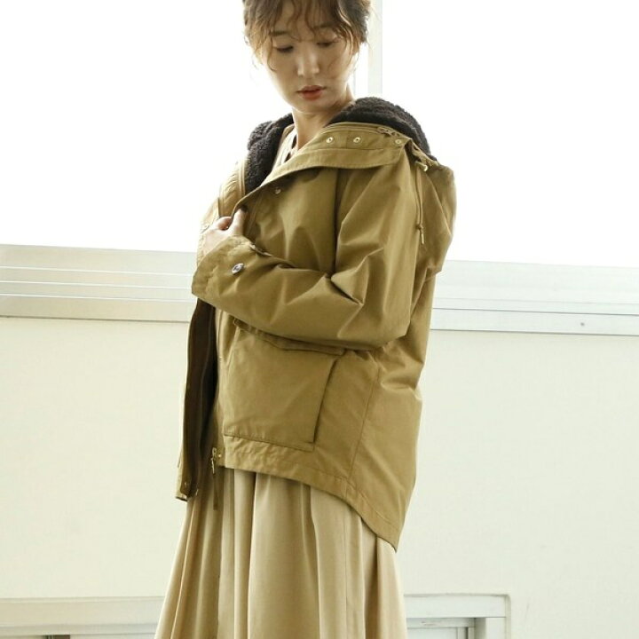 楽天市場 ３ｗａｙショートマウンテンパーカー ボアライナー付き コーエン レディース Coen 丸井 マルイ 楽天市場店