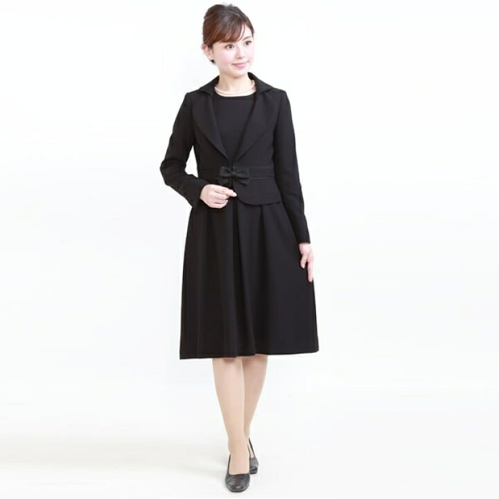 楽天市場 ブラックフォーマル レディース 喪服 ノーカラー 礼服 かわいい 大きいサイズ メアリーココ マダムココ 丸井 マルイ 楽天市場店