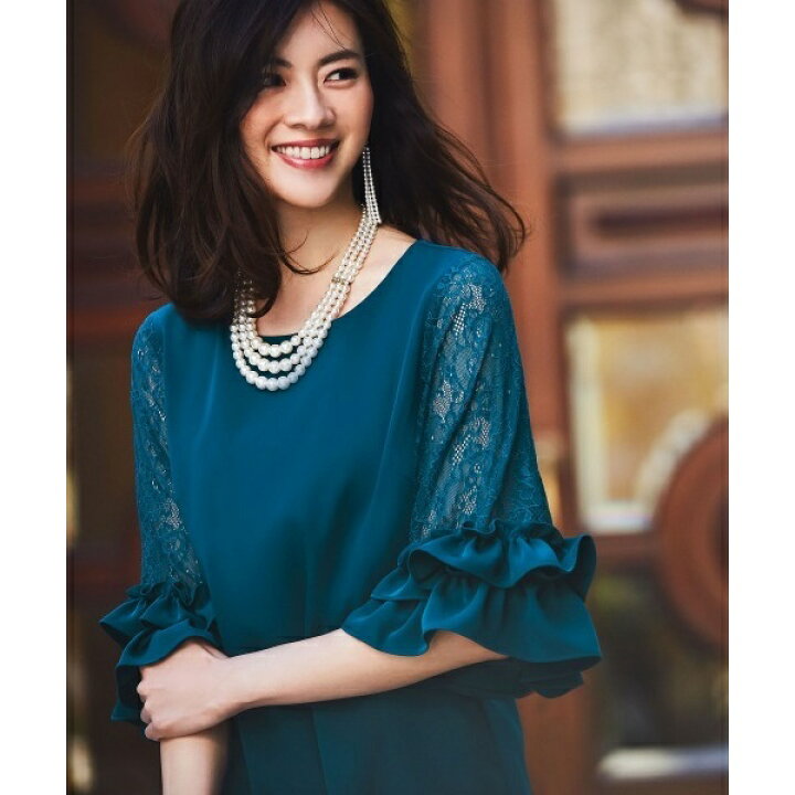 楽天市場 スリーブコンシャスｉラインワンピース 結婚式 お呼ばれ対応フォーマルパーティードレス ルイルエブティック Ruirue Boutique 丸井 マルイ 楽天市場店