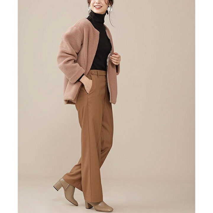 楽天市場】【予約商品】【NU LADYS】エコラムファーショートコート 