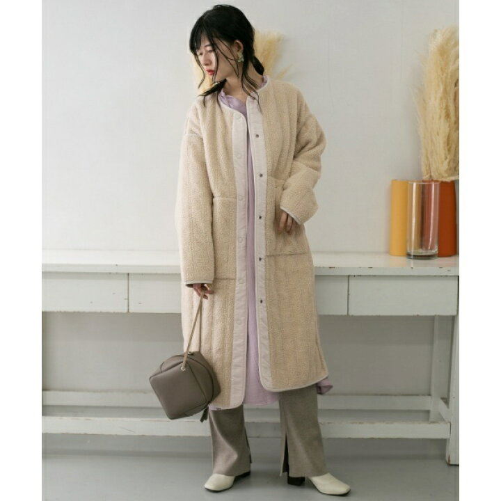 今期新作♡KBFリバーシブルボアコート 