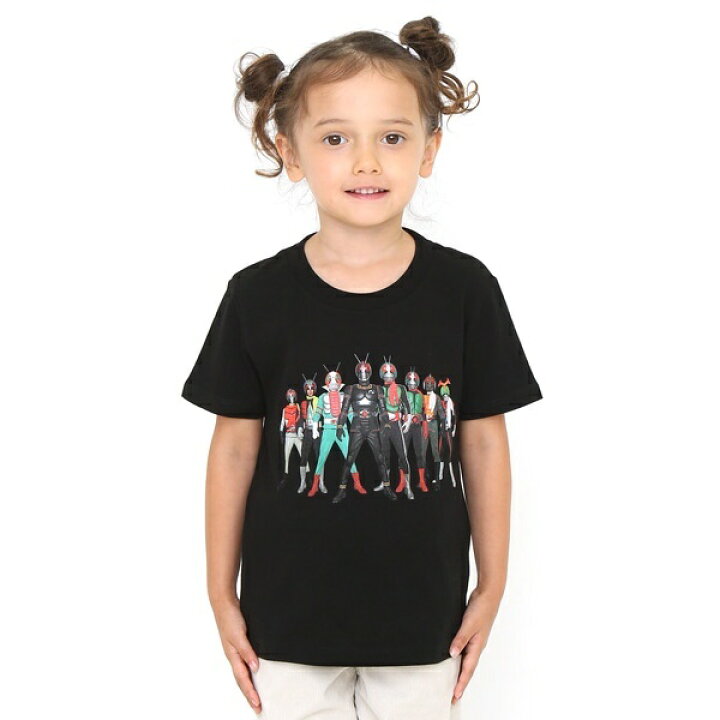 楽天市場】【キッズ】Tシャツ/仮面ライダー集合(仮面ライダー 