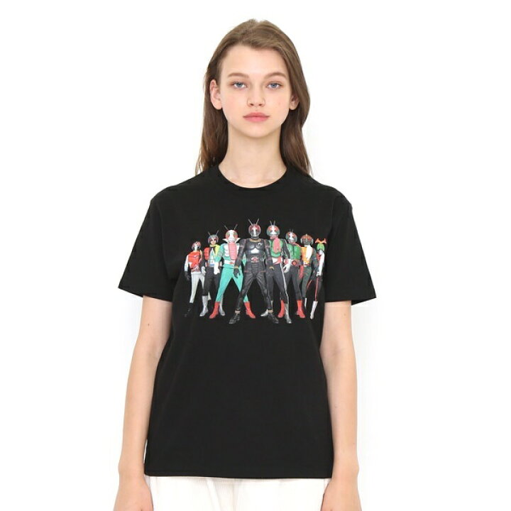 楽天市場】【ユニセックス】Tシャツ/仮面ライダー集合(仮面ライダー 