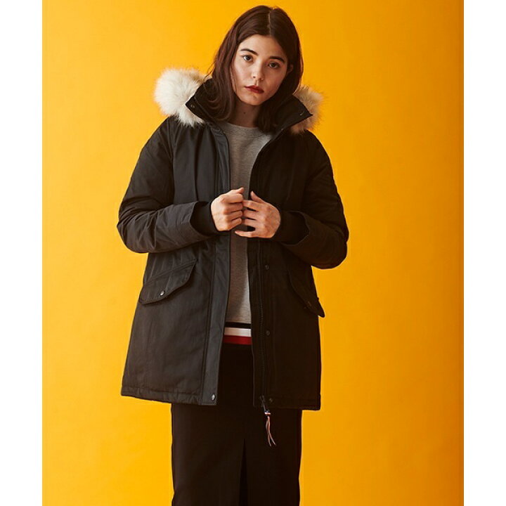 楽天市場】フーデッド パデッド コート／トミー ヒルフィガー（Tommy 
