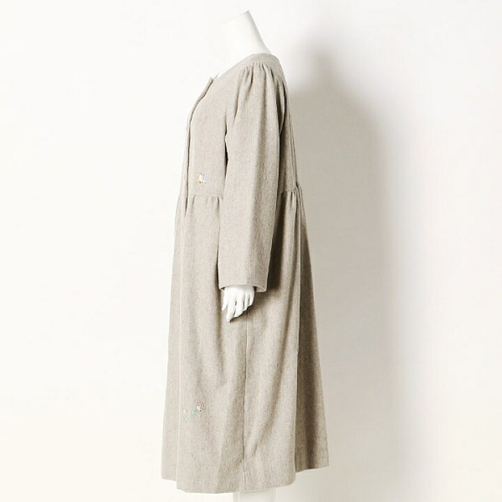 楽天市場】野うさぎ刺繍2wayコート／フランシュリッペ（大きいサイズ 
