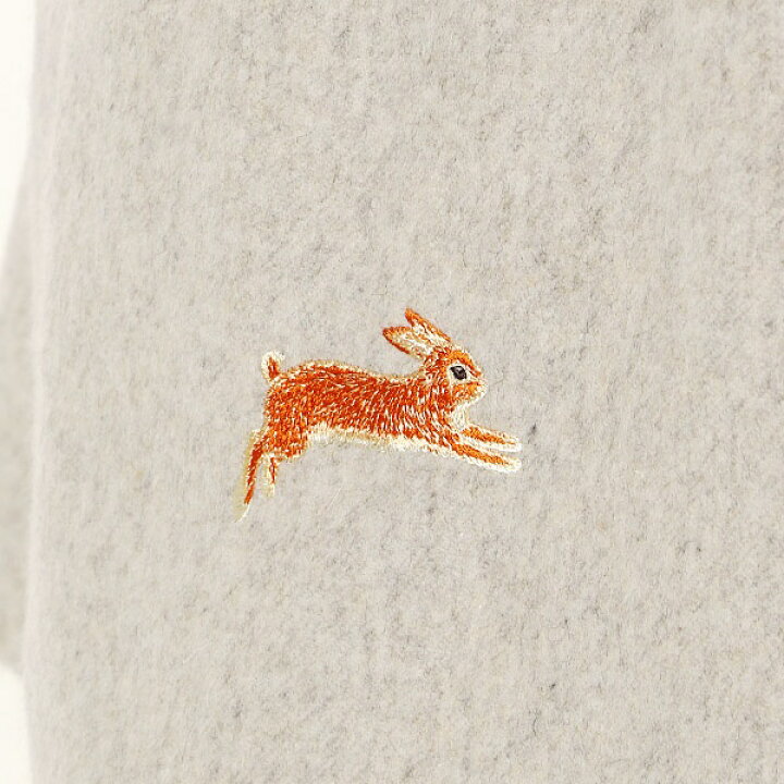 楽天市場】野うさぎ刺繍2wayコート／フランシュリッペ（大きいサイズ 