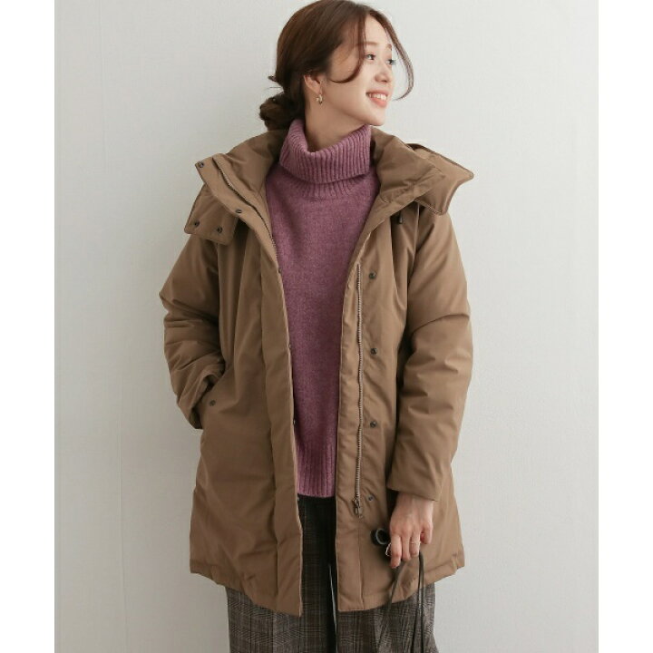 URBAN RESEARCH DOORS」 ダウンコート MEDIUM ライトベージュ 