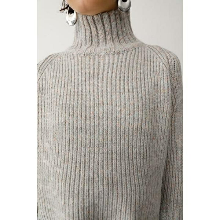 楽天市場】WIDE SLEEVE CROP ニットトップス／マウジー（MOUSSY 
