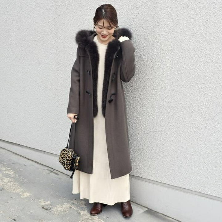 楽天市場 ファーダッフルコート シップス レディース Ships For Women 丸井 マルイ 楽天市場店