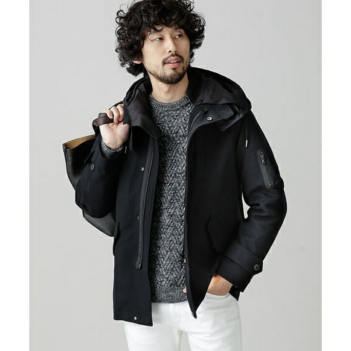 楽天市場】テックフライメルトン ショートモッズコート／ナノ 