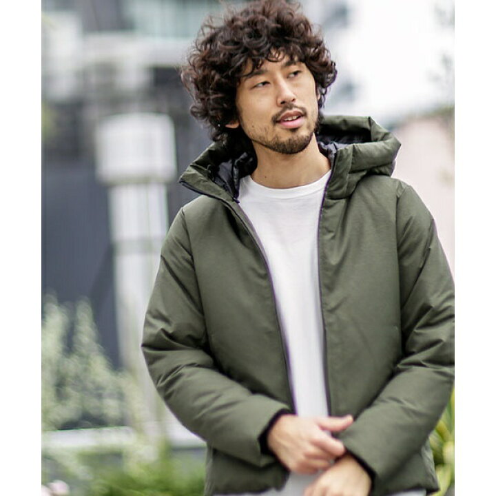 楽天市場】【WEB限定】河田フェザー撥水フードダウンジャケット／ナノ 