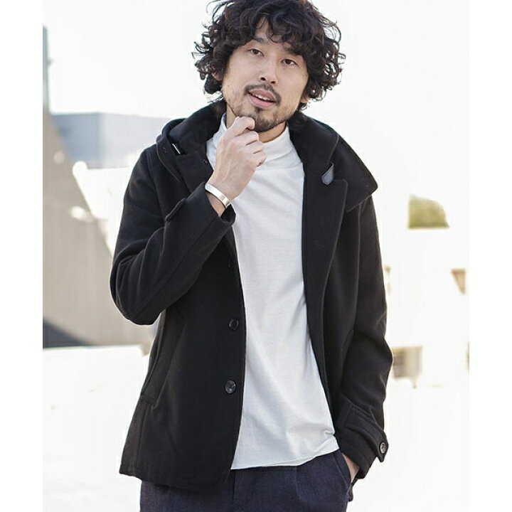 楽天市場 テックメルトンフードマリンコート ナノ ユニバース メンズ Nano Universe 丸井 マルイ 楽天市場店