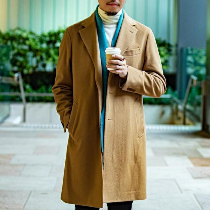楽天市場】SD： ウール／カシミヤ ソリッド チェスターコート 