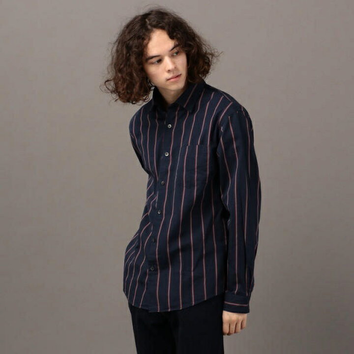 楽天市場 ｓｈｉｐｓ ｊｅｔ ｂｌｕｅ ワイドストライプ レギュラーカラー シャツ ３ シップス ジェットブルー Ships Jet Blue 丸井 マルイ 楽天市場店