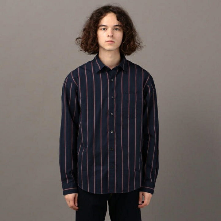 楽天市場 ｓｈｉｐｓ ｊｅｔ ｂｌｕｅ ワイドストライプ レギュラーカラー シャツ ３ シップス ジェットブルー Ships Jet Blue 丸井 マルイ 楽天市場店