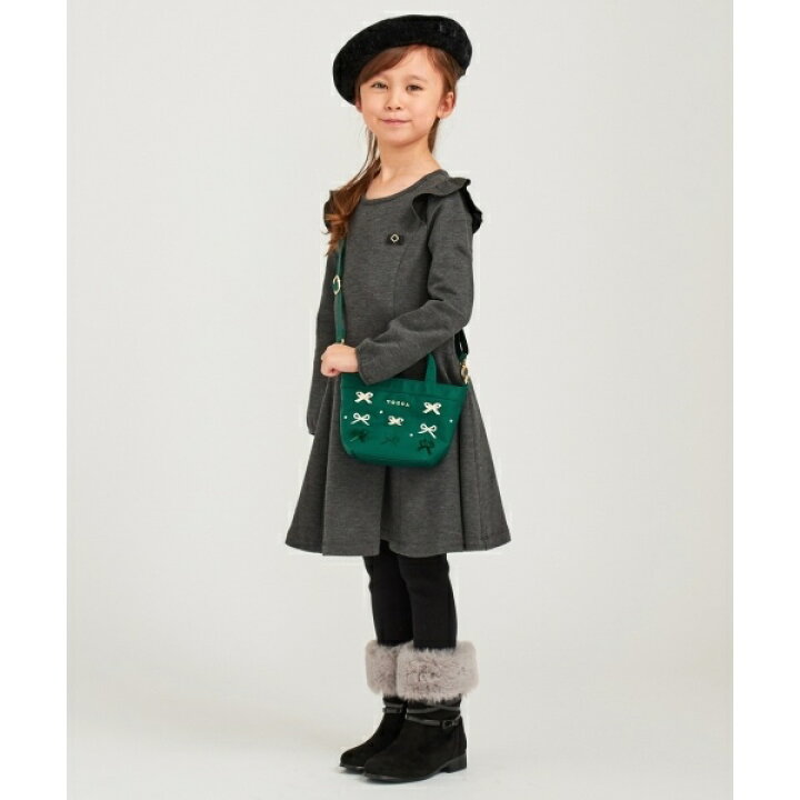 楽天市場】【KIDS／MOM】EMB TOCCAリボン トートバッグ  