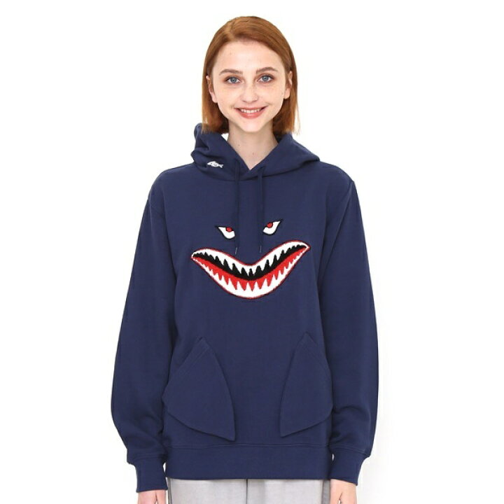 楽天市場 ユニセックス パーカー 刺繍加工 シャークティース グラニフ Graniph 丸井 マルイ 楽天市場店