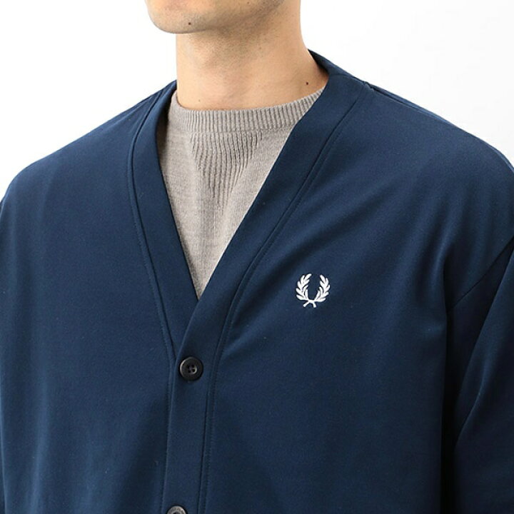 楽天市場】【20SS】LOOPBACK CARDIGAN／フレッドペリー(メンズ)（FRED 