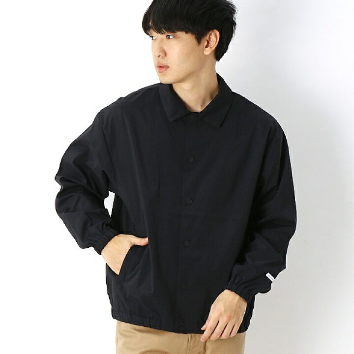 HELLY HANSENヘリーハンセンのナイロンコーチジャケット Mサイズ 黒 