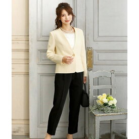 入園式 入学式 卒園式 卒業式 七五三 ママ 母 親レディース パンツスーツ セレモニー フォーマル／プールヴー（PourVous）