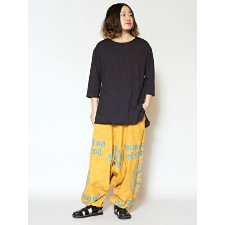 楽天市場 チャイハネ 星座プリントmen Sサルエルパンツ チャイハネ Cayhane 丸井 マルイ 楽天市場店