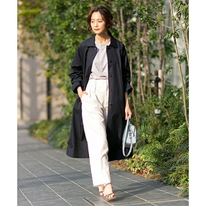 楽天市場 ステンカラーフレアコート ナノ ユニバース レディース Nano Universe 丸井 マルイ 楽天市場店