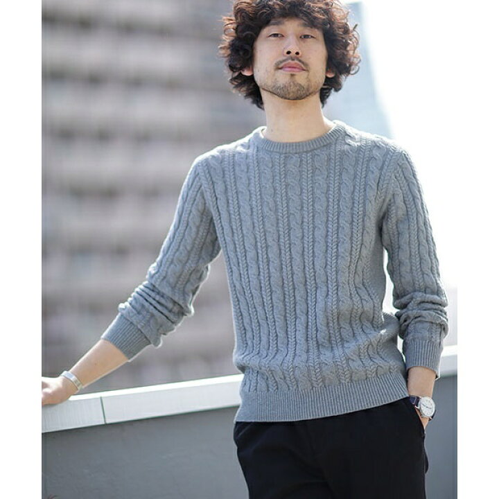 楽天市場】《WEB限定》シルクブレンドコットンケーブルニット／ナノ 