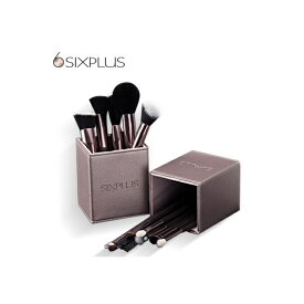 SIX PLUS 魅力のコーヒー色メイクブラシ15本セット／シックスプラス（SIXPLUS）
