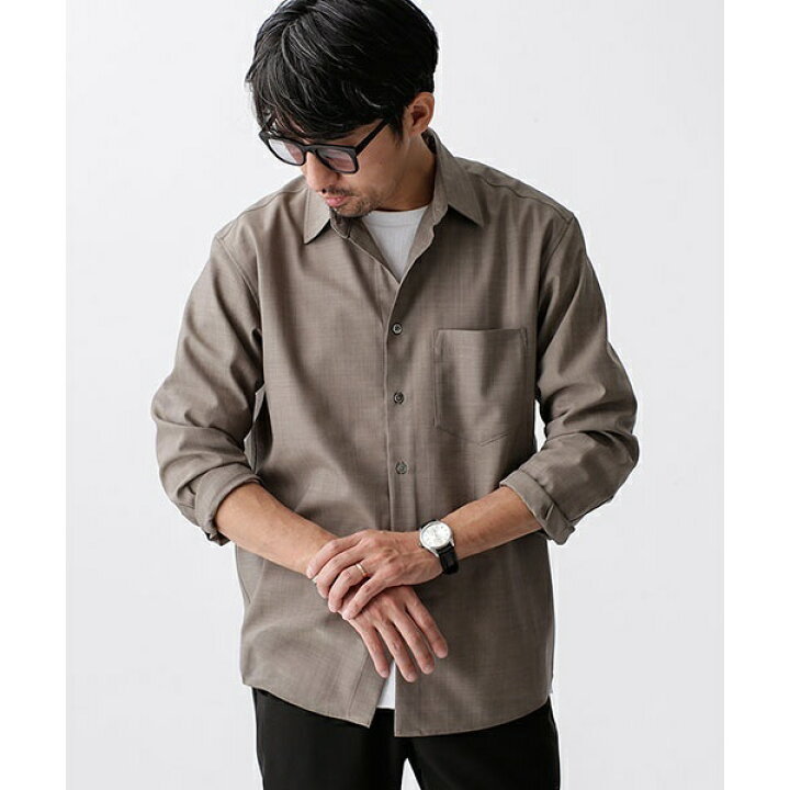 楽天市場 ｔ ｗリラックスレギュラーカラーシャツ ナノ ユニバース メンズ Nano Universe 丸井 マルイ 楽天市場店