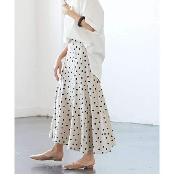 Titivate 完売品 ベージュ アコーディオン スカート 感謝価格