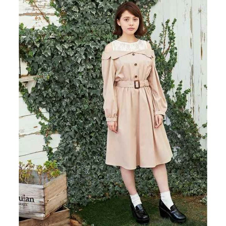 楽天市場 レースレイヤーオフショルワンピース イング Ingni 丸井 マルイ 楽天市場店