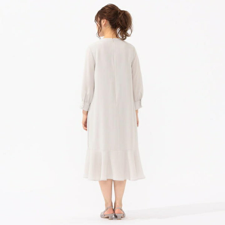 楽天市場 ジョーゼットフレアワンピース フォーマル対応 シップス レディース Ships For Women 丸井 マルイ 楽天市場店