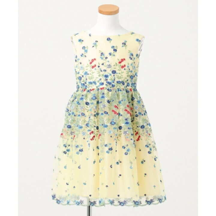 楽天市場】【100−140cm】フラワーフィールド ワンピース 