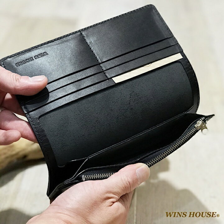 楽天市場】オイルレザー長財布 牛革 日本製 ロング／ウインズハウス 
