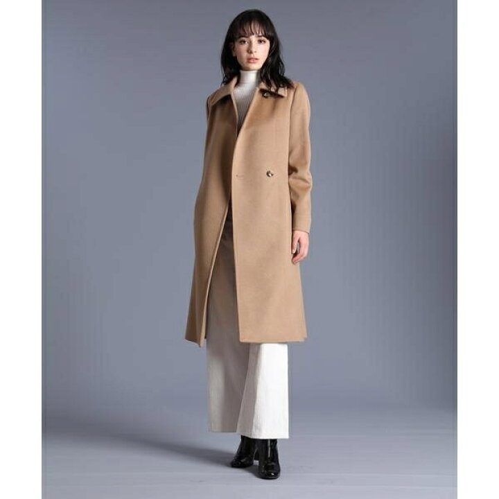 楽天市場】《大きいサイズ》カシミヤラップコート【INED】／イネド  