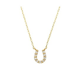 K10イエローゴールド ホースシュー ダイヤモンドネックレス／ ヴイエー ヴァンドーム青山（va vendome aoyama）