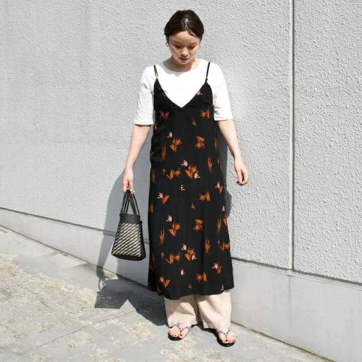 楽天市場 プリントキャミワンピース シップス レディース Ships For Women 丸井 マルイ 楽天市場店
