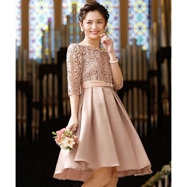 楽天市場 結婚式 ワンピース プールヴー Pourvous 丸井 マルイ 楽天市場店