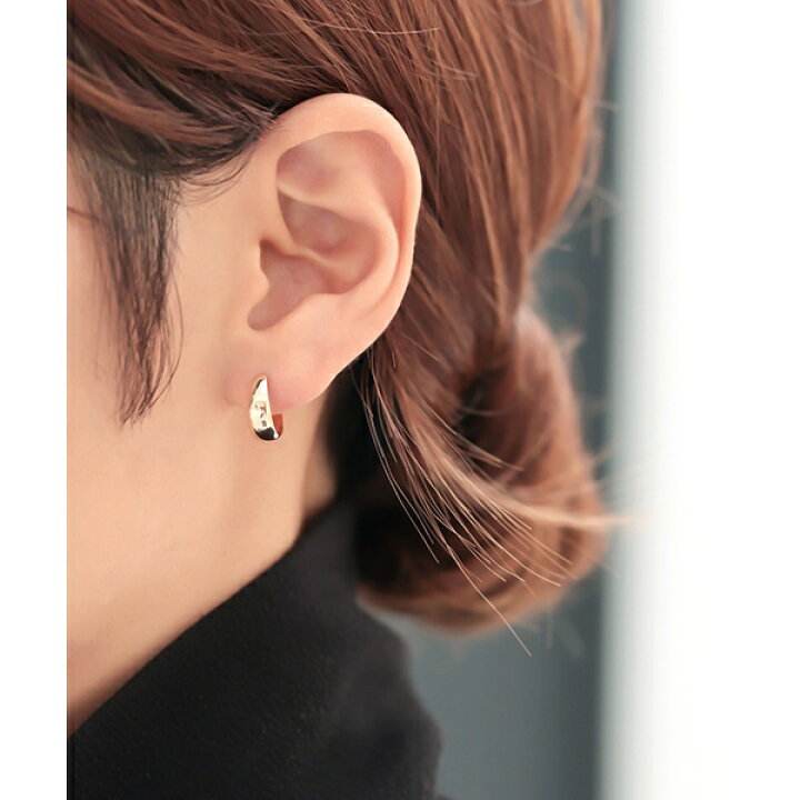 楽天市場】K10 ツヤ フープピアス／ノワール ド プーペ（NOIR DE 
